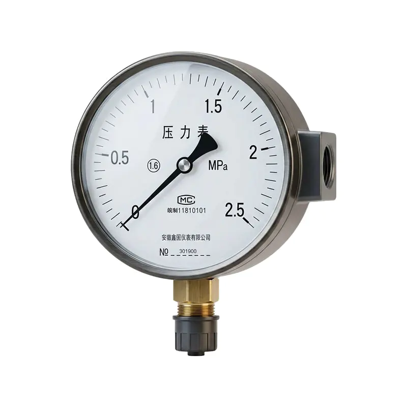 Đồng hồ đo áp suất amoniac dòng XG/YA -100 、 150 Đồng hồ đo áp suất amoniac dòng XG/YA -100 、 150